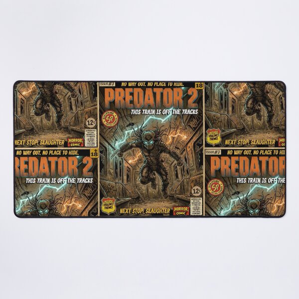 Item preview, Predator 2 Retro Vintage Comic Cover Art designed and sold by Back2Collage.