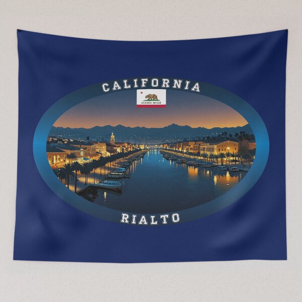 Item preview, Rialto California Travel designed and sold by Thistle-TShop.