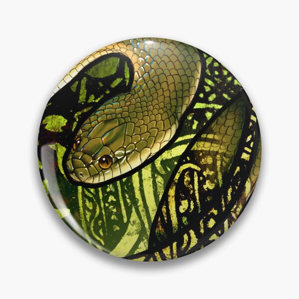 Aperçu de l'œuvre Serpent d'eau de couleur olive créée et vendue par CulpeoFox.