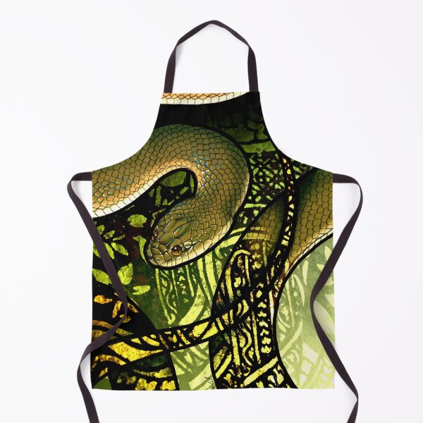 Aperçu de l'œuvre Serpent d'eau de couleur olive créée et vendue par CulpeoFox.