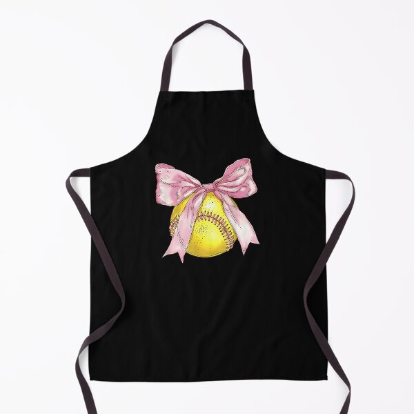 Item preview, Girls Softball Coquette Bow Ribbon Mom Daughter Softball designed and sold by Cheesymatiion.