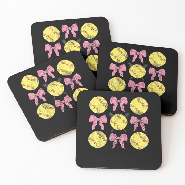 Item preview, Softball Coquette Bows Game Day Softball Lover designed and sold by Cheesymatiion.