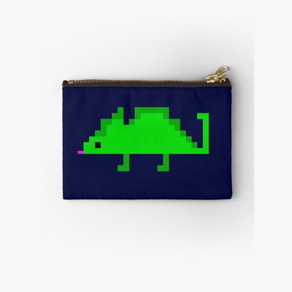 Artikelvorschau, Grünes Pixel-Chamäleon – Niedliche Retro-Echse Pixel-Art entworfen und verkauft von VALNT.