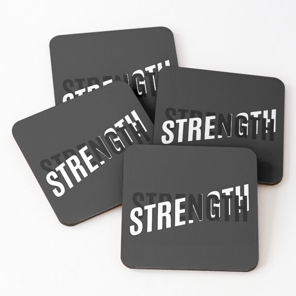 Item preview, Strength Motivational Typography – Strong Mindset Quote designed and sold by M.Store.