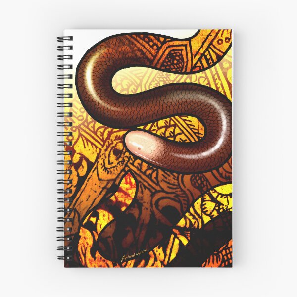 Item preview, White-Headed Blind Snake designed and sold by CulpeoFox.