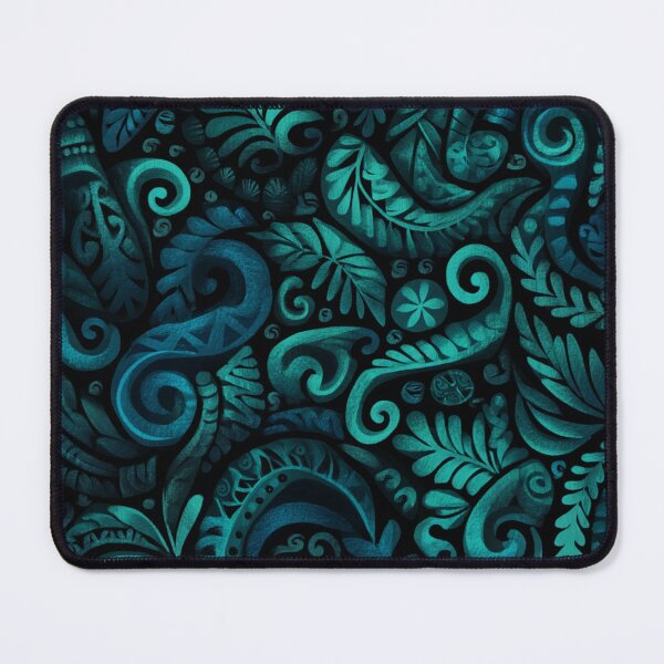 Item preview, New Zealand Māori Paua Pattern Koru Design 849 designed and sold by GrinGalore.