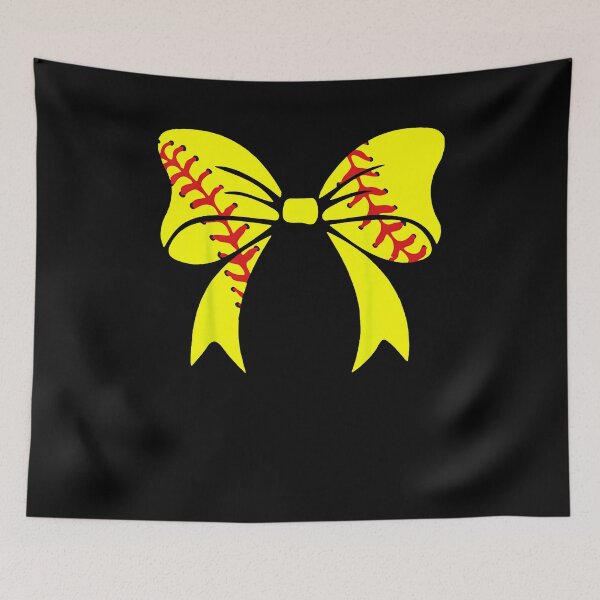 Item preview, Softball Bow, Softball Player for Women, mom, Girl designed and sold by Cheesymatiion.