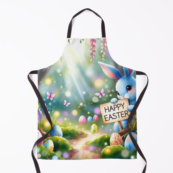 Item preview, Magical Pastel Easter Bunny Enchanted Forest designed and sold by PixelVibe782.