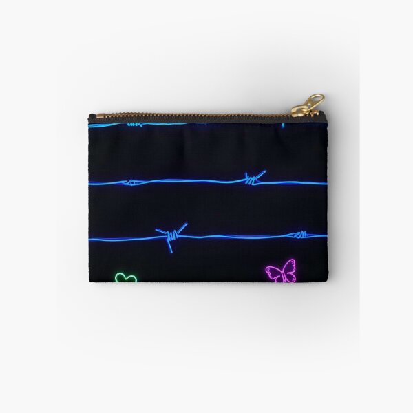 Item preview, Neon Butterflies and Barb Wire  designed and sold by MidnightVisionStudio.