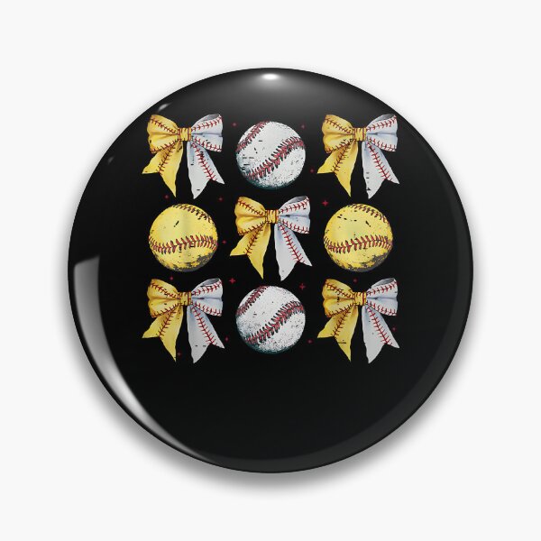 Item preview, Retro Coquette Bow Funny Game Day Baseball Softball Mama designed and sold by Cheesymatiion.