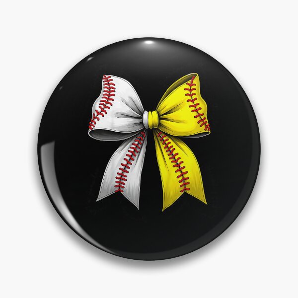 Item preview, Baseball Softball Bow, Coquette Baseball mom Mama designed and sold by Cheesymatiion.