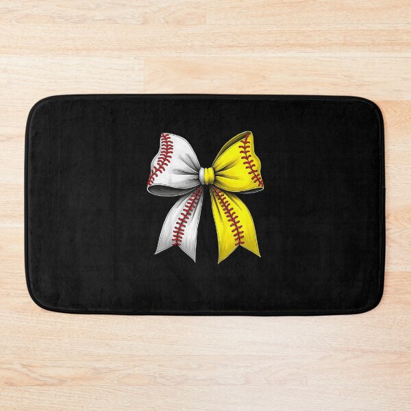 Item preview, Baseball Softball Bow, Coquette Baseball mom Mama designed and sold by Cheesymatiion.