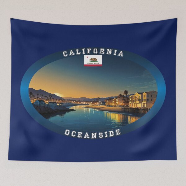 Item preview, Oceanside California Travel designed and sold by Thistle-TShop.