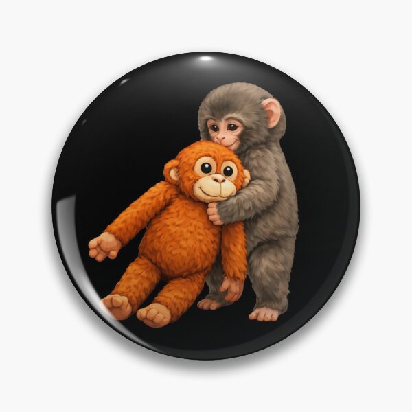 Item preview, Punch the Monkey – Viral Baby Monkey Plush Friend Japan Zoo Story designed and sold by flowerpower999.
