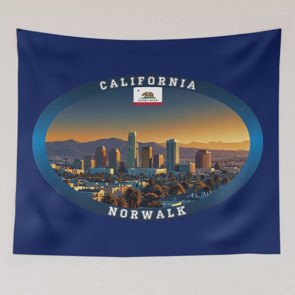 Item preview, Norwalk California Travel designed and sold by Thistle-TShop.
