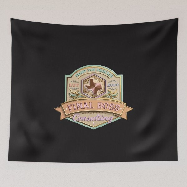 Item preview, Final Boss Consulting Trust The Process Texas Faith Humor designed and sold by kiralynstration.
