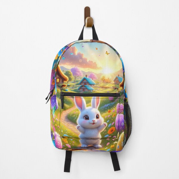 Item preview, Magical Easter Bunny Village Fantasy designed and sold by PixelVibe782.