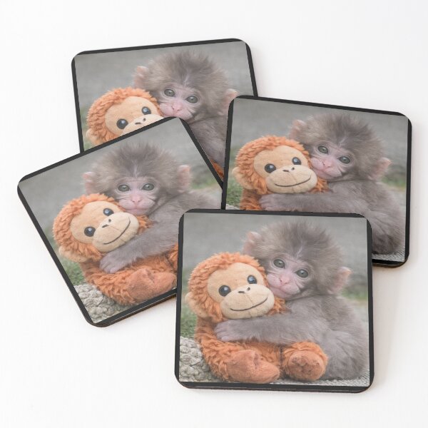 Item preview, Punch the Monkey – Viral Baby Monkey Plush Friend Japan Zoo Story designed and sold by flowerpower999.