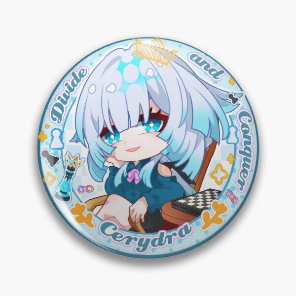 Item preview, Cute Honkai Star Rail Modern Badge Amphoreus CERYDRA designed and sold by rireirireika.
