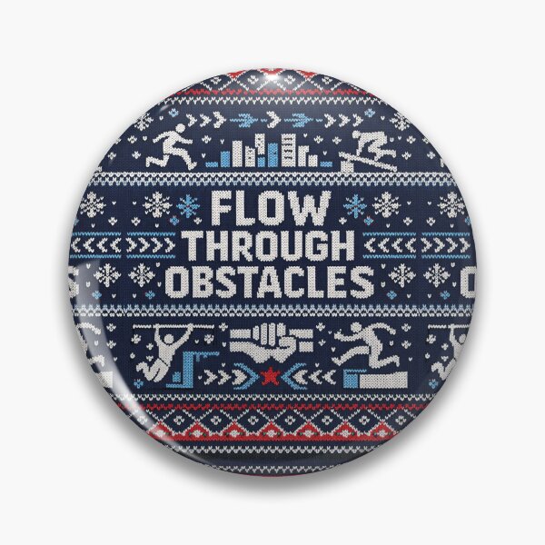 Item preview, Flow Through Obstacles Parkour Urban Flow Knitting Pattern designed and sold by Mauswohn.