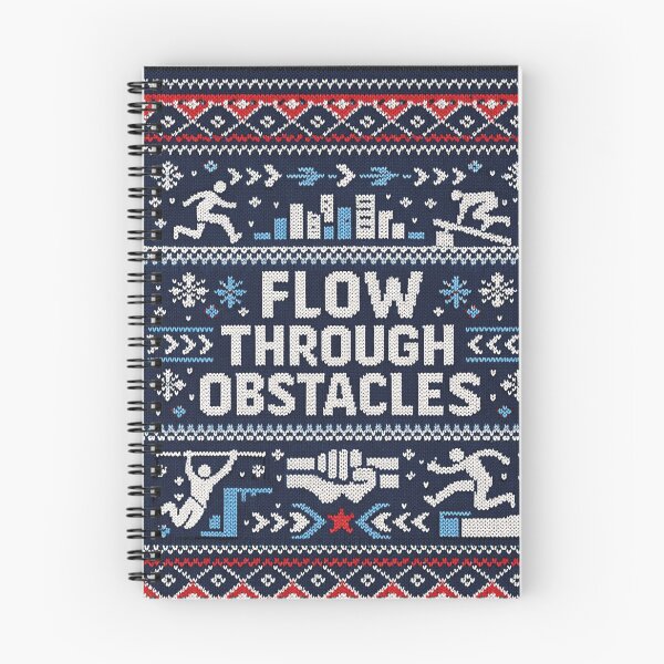 Item preview, Flow Through Obstacles Parkour Urban Flow Knitting Pattern designed and sold by Mauswohn.