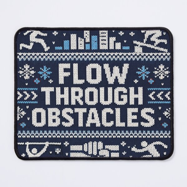 Item preview, Flow Through Obstacles Parkour Urban Flow Knitting Pattern designed and sold by Mauswohn.