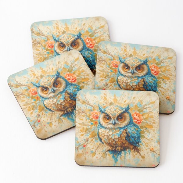 Item preview, The Petal Perch Owl designed and sold by Dawne's Designs.
