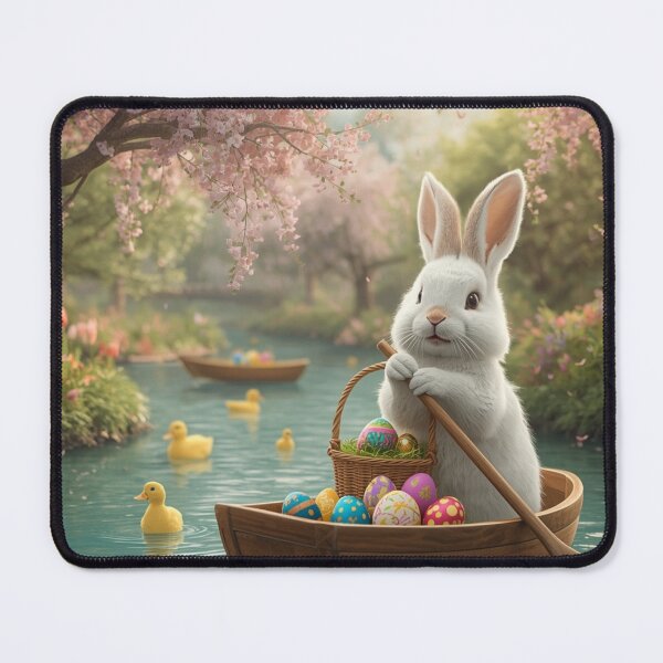 Item preview, Cinematic Enchanted Easter Bunny River designed and sold by PixelVibe782.
