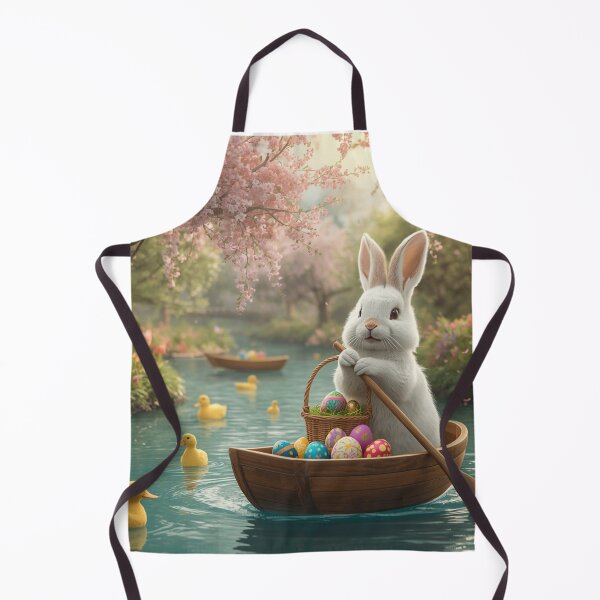 Item preview, Cinematic Enchanted Easter Bunny River designed and sold by PixelVibe782.