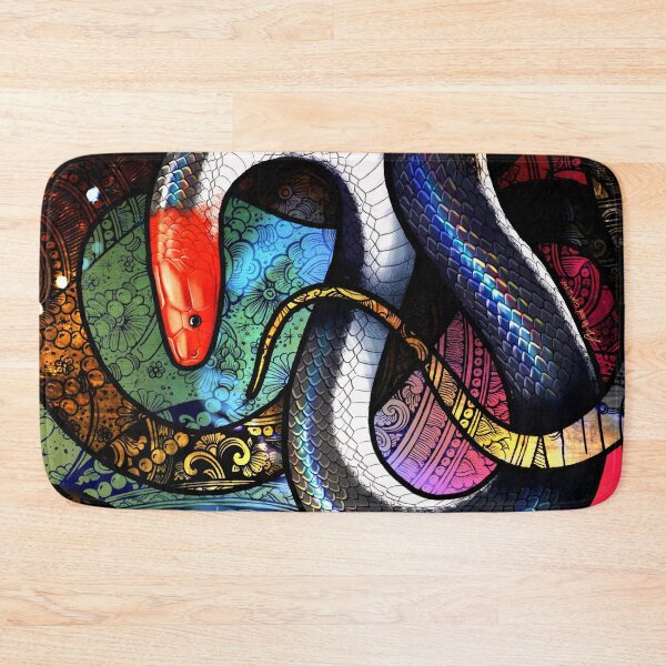 Item preview, Red-Headed Reed Snake designed and sold by CulpeoFox.