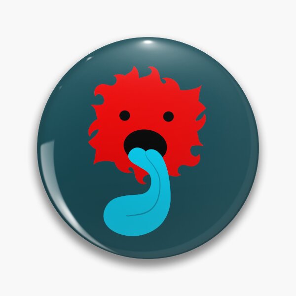 Item preview, Cute Red Monster Creature – Weird Cartoon Fantasy Character designed and sold by VALNT.