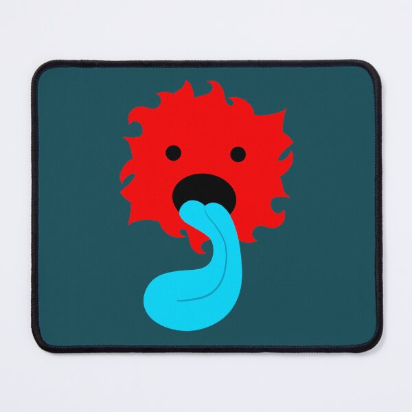 Item preview, Cute Red Monster Creature – Weird Cartoon Fantasy Character designed and sold by VALNT.