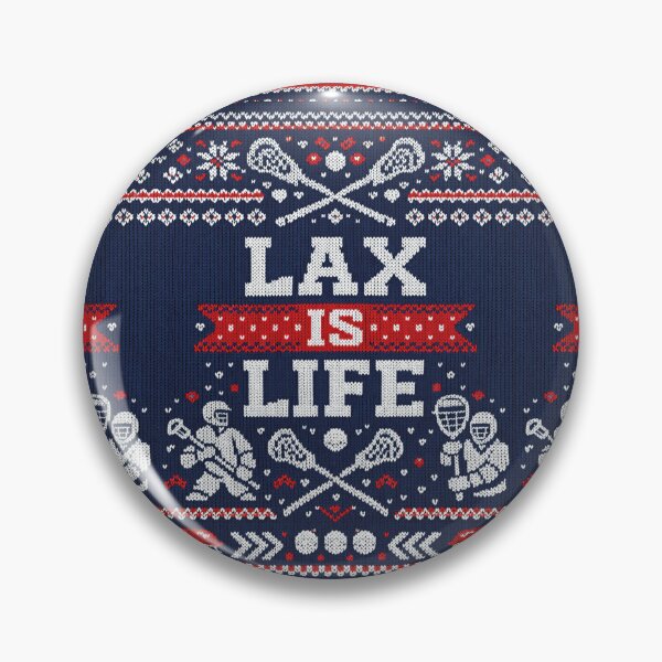 Item preview, Lax is Life Lacrosse Sports Motivation Knitting Pattern designed and sold by Mauswohn.