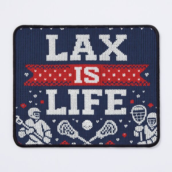Item preview, Lax is Life Lacrosse Sports Motivation Knitting Pattern designed and sold by Mauswohn.