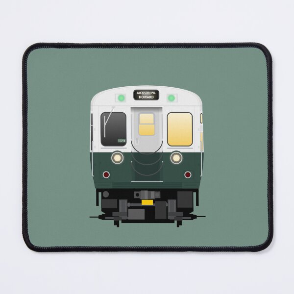 Item preview, Chicago "L" SLCC 6000 Series Train (Mint Green) designed and sold by LeonTransit.