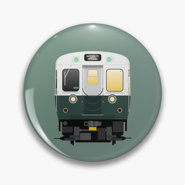 Item preview, Chicago "L" SLCC 6000 Series Train (Mint Green) designed and sold by LeonTransit.