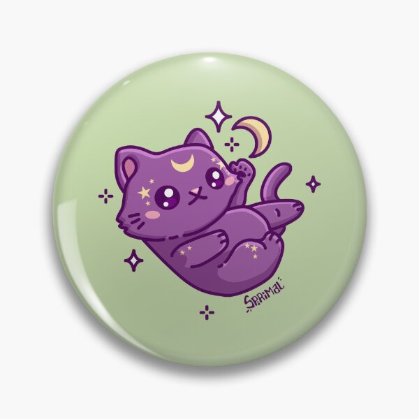 Item preview, Celesti-cat Cosmic Cat Illustration designed and sold by SPIRIMAL.