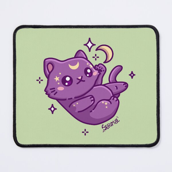 Item preview, Celesti-cat Cosmic Cat Illustration designed and sold by SPIRIMAL.
