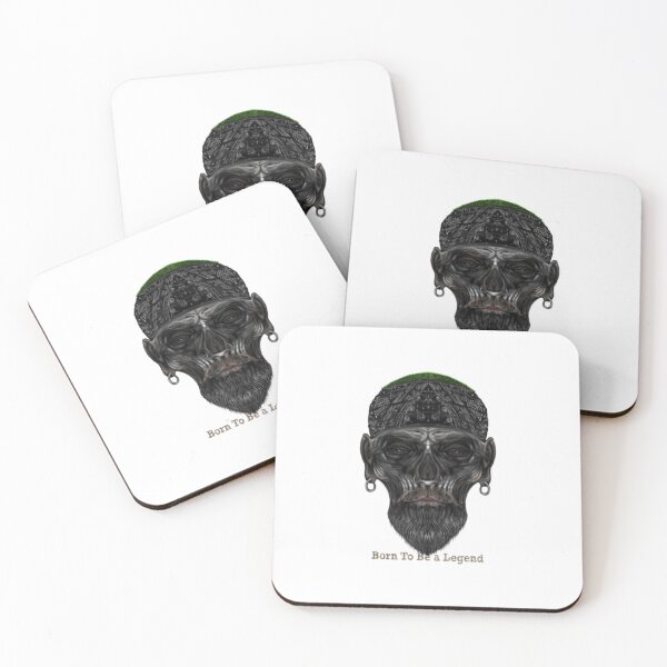 Item preview, Born To Be A Legend Chicano Skull Biker designed and sold by Hedoraxe.