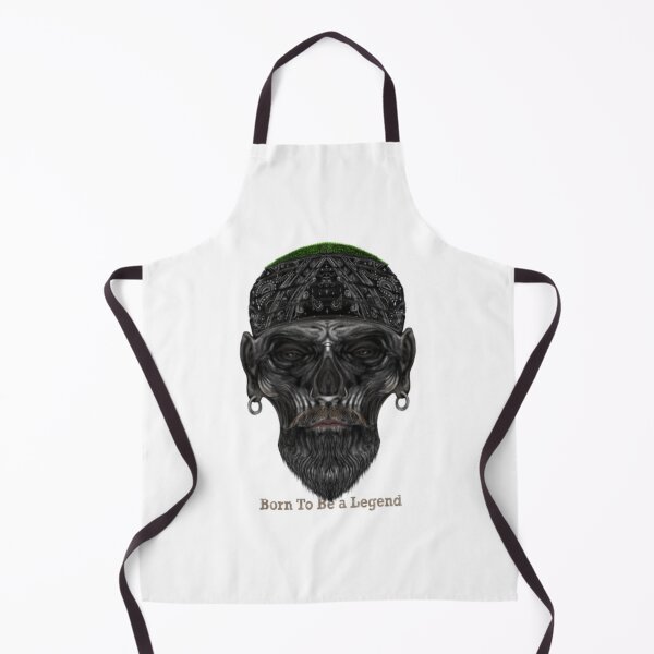 Item preview, Born To Be A Legend Chicano Skull Biker designed and sold by Hedoraxe.