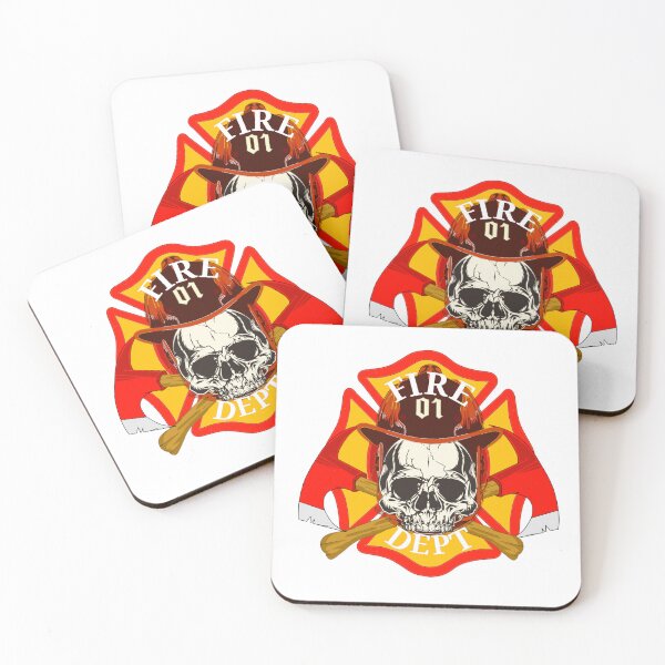 Item preview, Firefighter Skull  designed and sold by TheEndDesign.