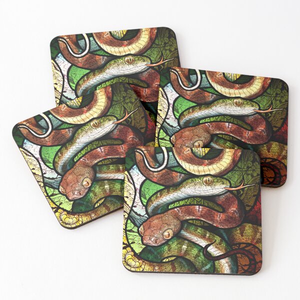 Item preview, White-Spotted Cat Snake designed and sold by CulpeoFox.