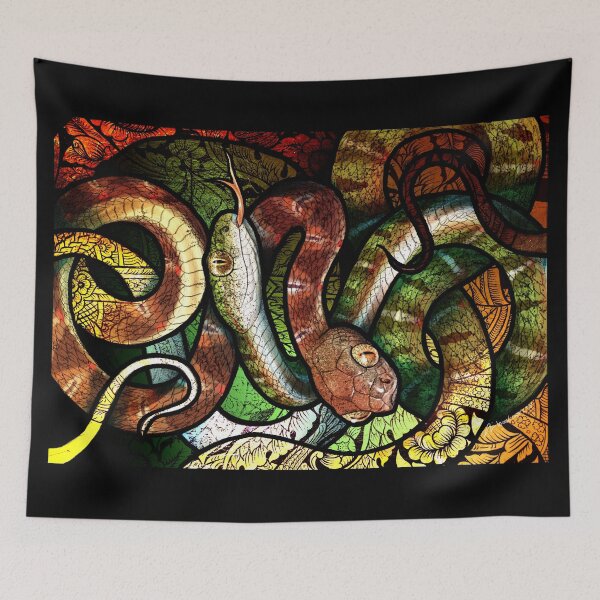 Item preview, White-Spotted Cat Snake designed and sold by CulpeoFox.