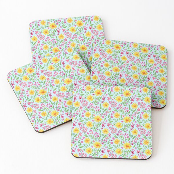 Item preview, Watercolor Daisy Floral Seamless Pattern designed and sold by FashioonTrends.