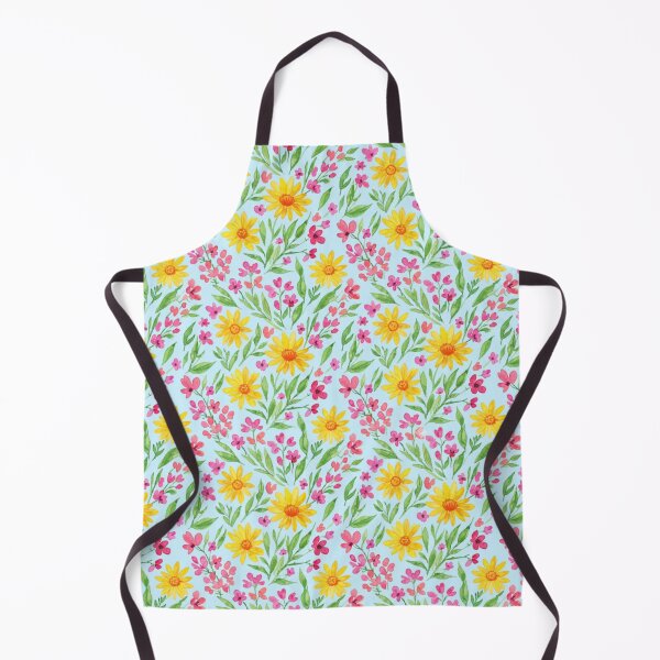 Item preview, Watercolor Daisy Floral Seamless Pattern designed and sold by FashioonTrends.