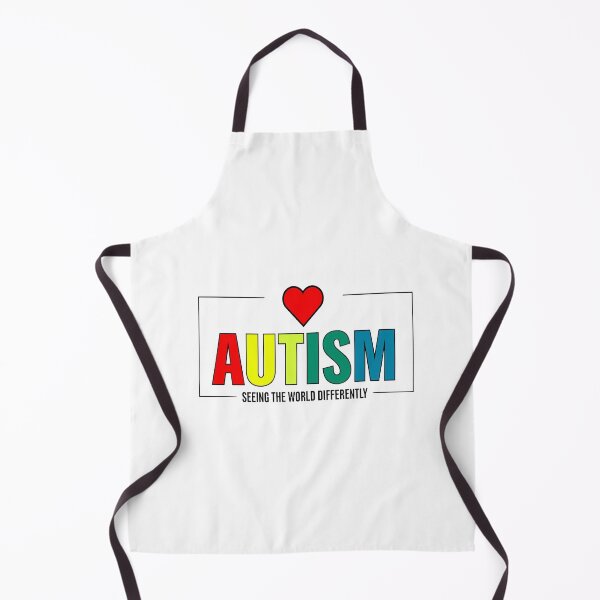 Item preview, Autism Awareness “Seeing the World Differently” Colorful Typography – Inclusive Positive Message Art designed and sold by Bright Nest Studio.