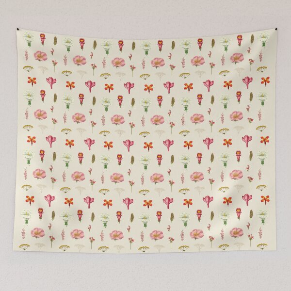 Item preview, Botany Collage - Identifying Flower Structures designed and sold by wildstrawberry.