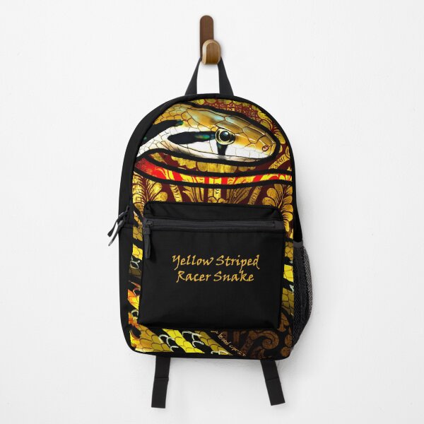 Item preview, Yellow Striped Racer Snake designed and sold by CulpeoFox.