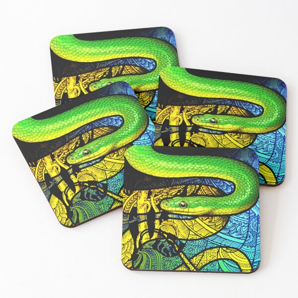 Item preview, Green Trinket Snake designed and sold by CulpeoFox.