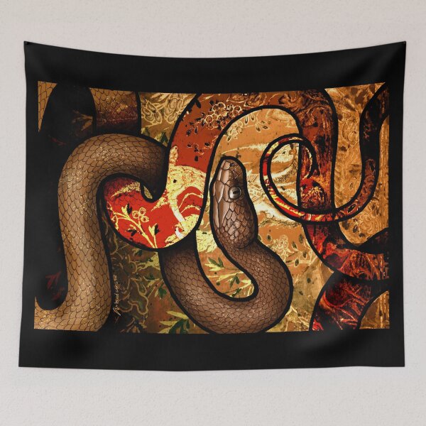 Item preview, Brown Wolf Snake designed and sold by CulpeoFox.